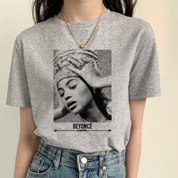 Beyonce t-shirts women streetwear Y2K graphic t shirt girl 2000s comic clothes
