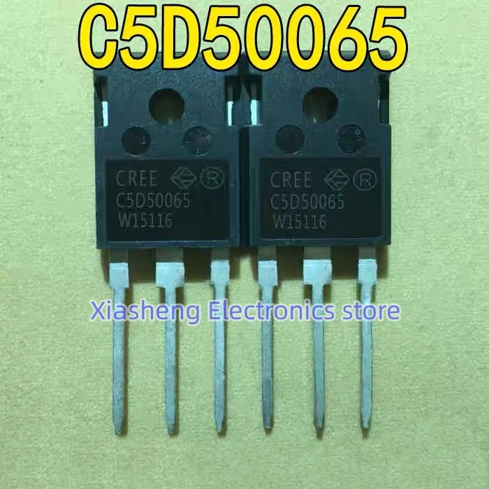 

New Original 5Pcs C5D50065D C5D50065 TO-247 50A 650V Silicon Carbide Schottky Diode In Stock Good Quality