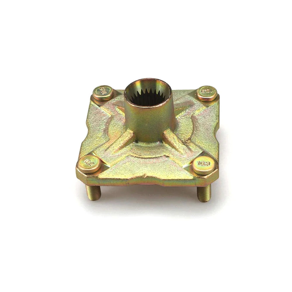 4 Hole 24 Tooth Rotating Flange ATV Beach Car Mini EV Rear Wheel Hub Drum Brake Seat