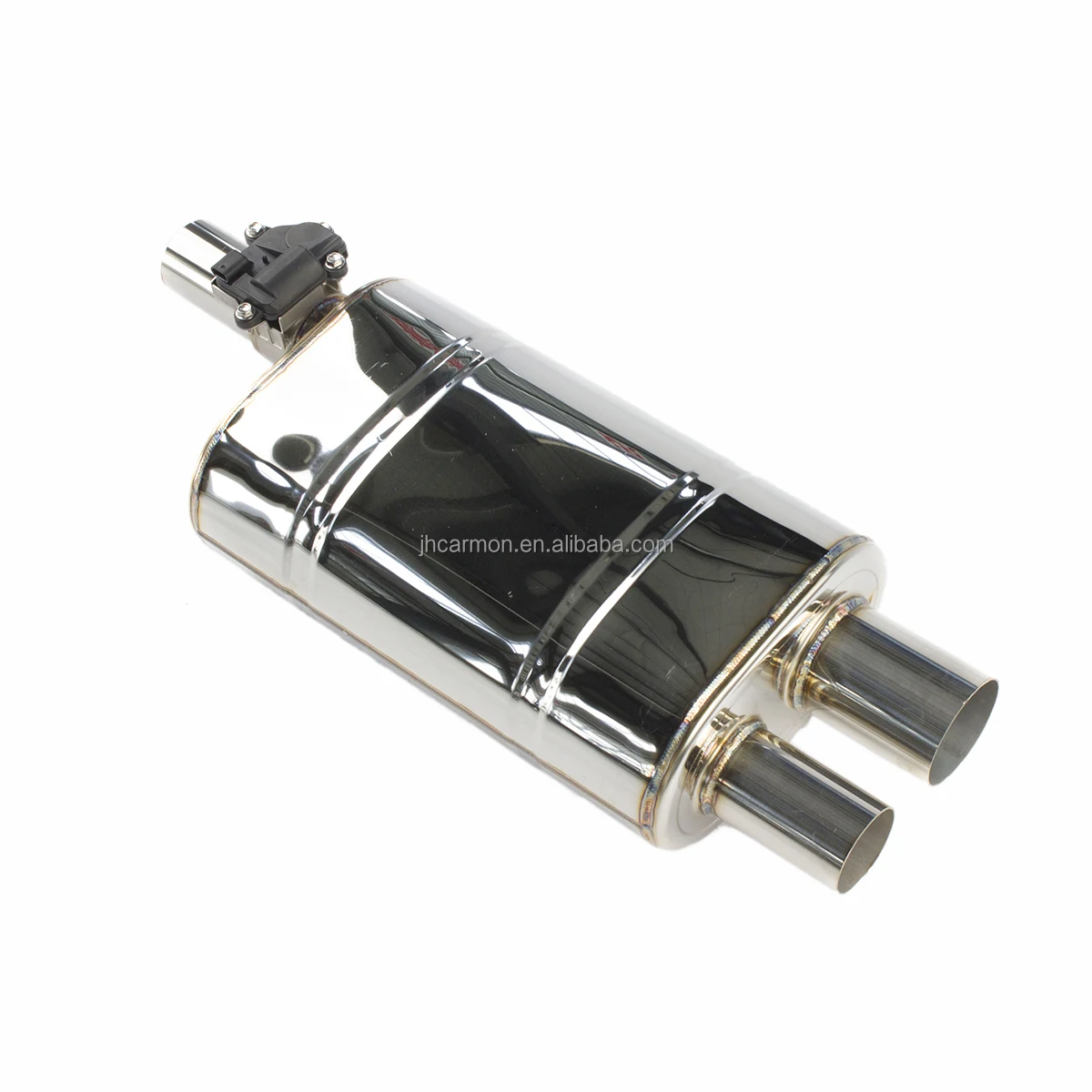 Car Universal Mirror Polished Stainless Steel Exhaust One Cutout Valve With Remote Controller Muffler Valve