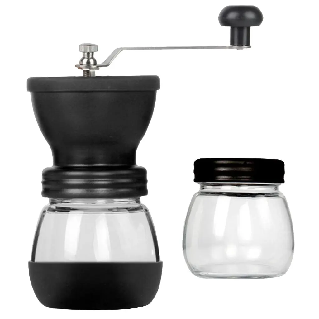 ที่บดเมล็ดกาแฟทรงกรวยเครื่องบดเครื่องเทศด้วยมือ