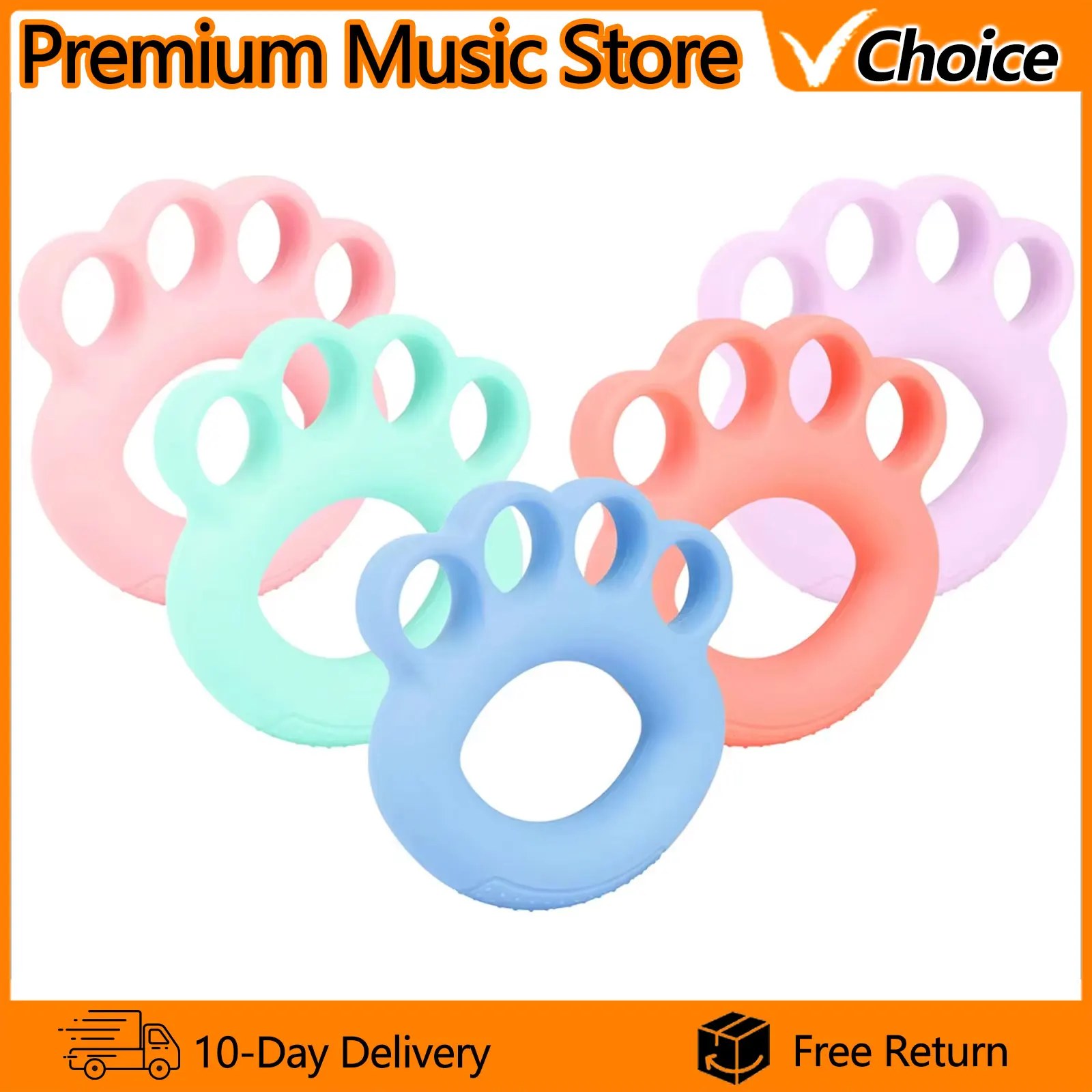 IRIN Finger Trainer Silicone Guitar Piano Musical Instrument Accessories Piano Hand Grip Sensitivity Strength Strength Exerciser