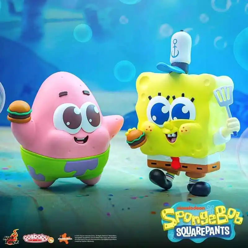 ألعاب ساخنة سبونجبوب سكوير بانتس كوسبي صندوق أعمى لطيف باتريك ستار عمل الشكل صندوق غامض شخصيات كرتونية نموذج جمع الهدايا #2