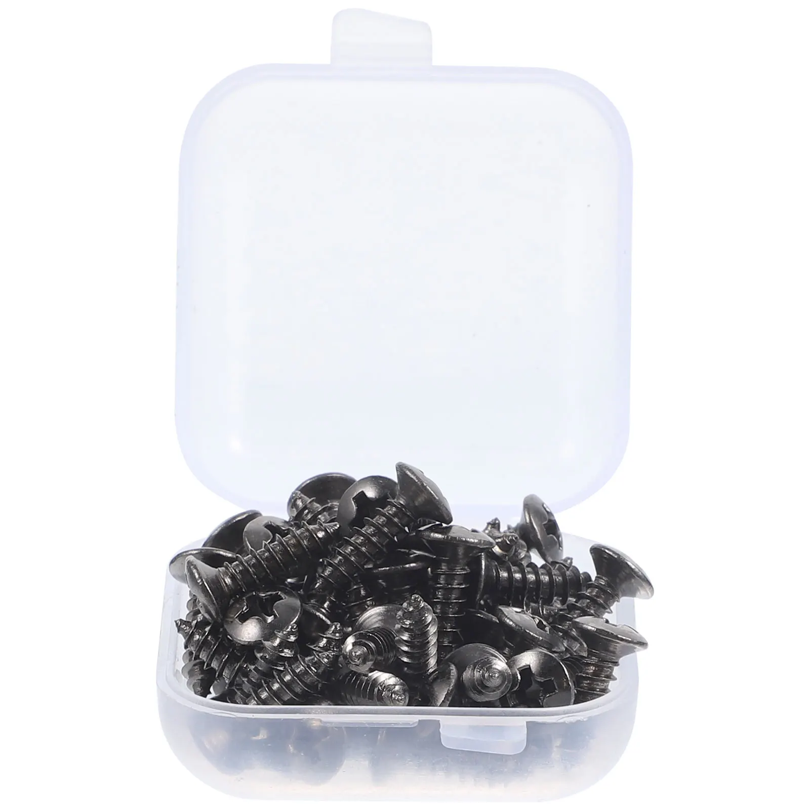 

50 Pcs Screw Guitar Mounting for Bass Socket Screws Black Electric & Gear Accessories Part Hardware Cover Parts