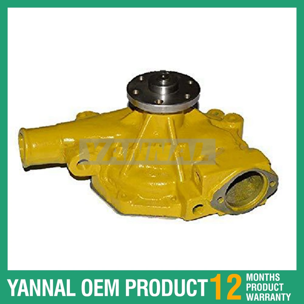 practical 6206-61-1504 WATER PUMP For Komatsu 6D95L S6D95L 6 HOSES D31Q-18 FD35-45 -4 -5