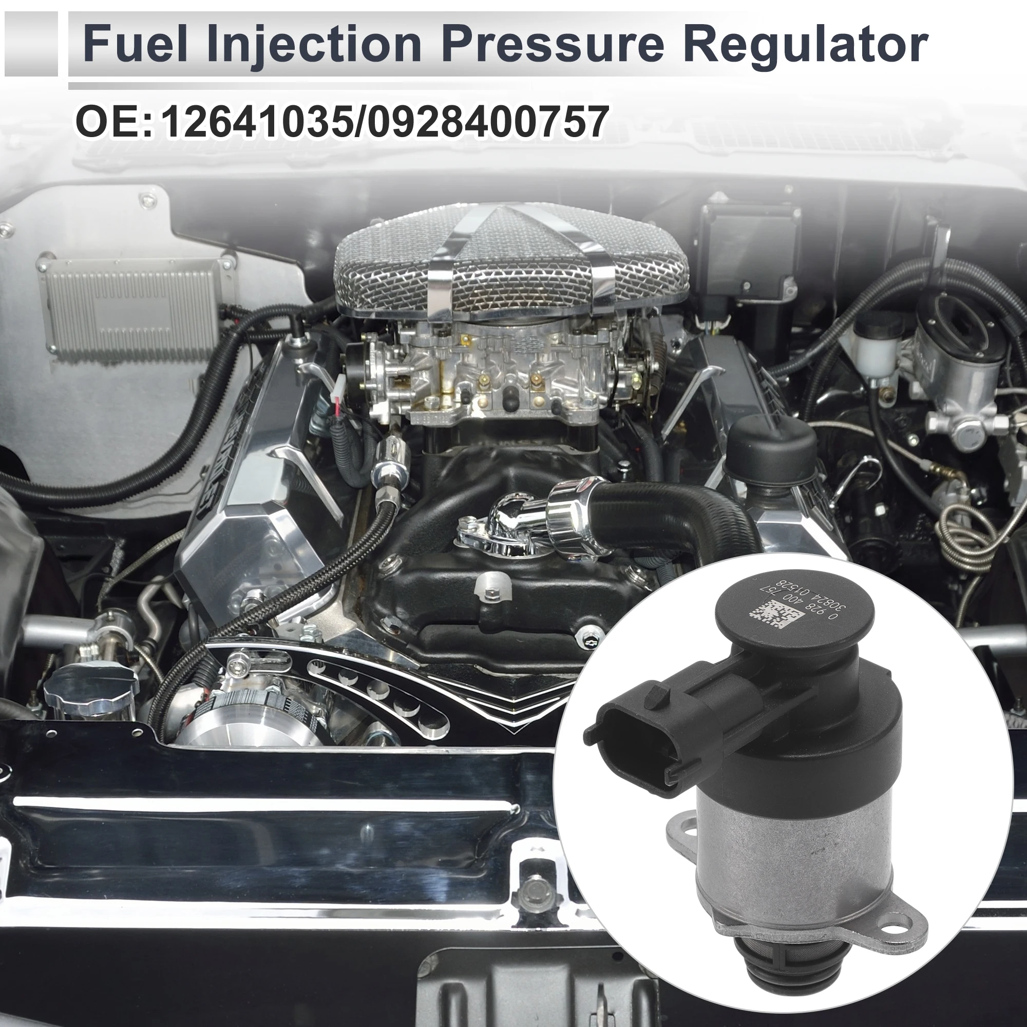 

Регулятор давления топлива UXCELL для Chevrolet Silverado No 12641035 Металл 20-70 фунтов на квадратный дюйм