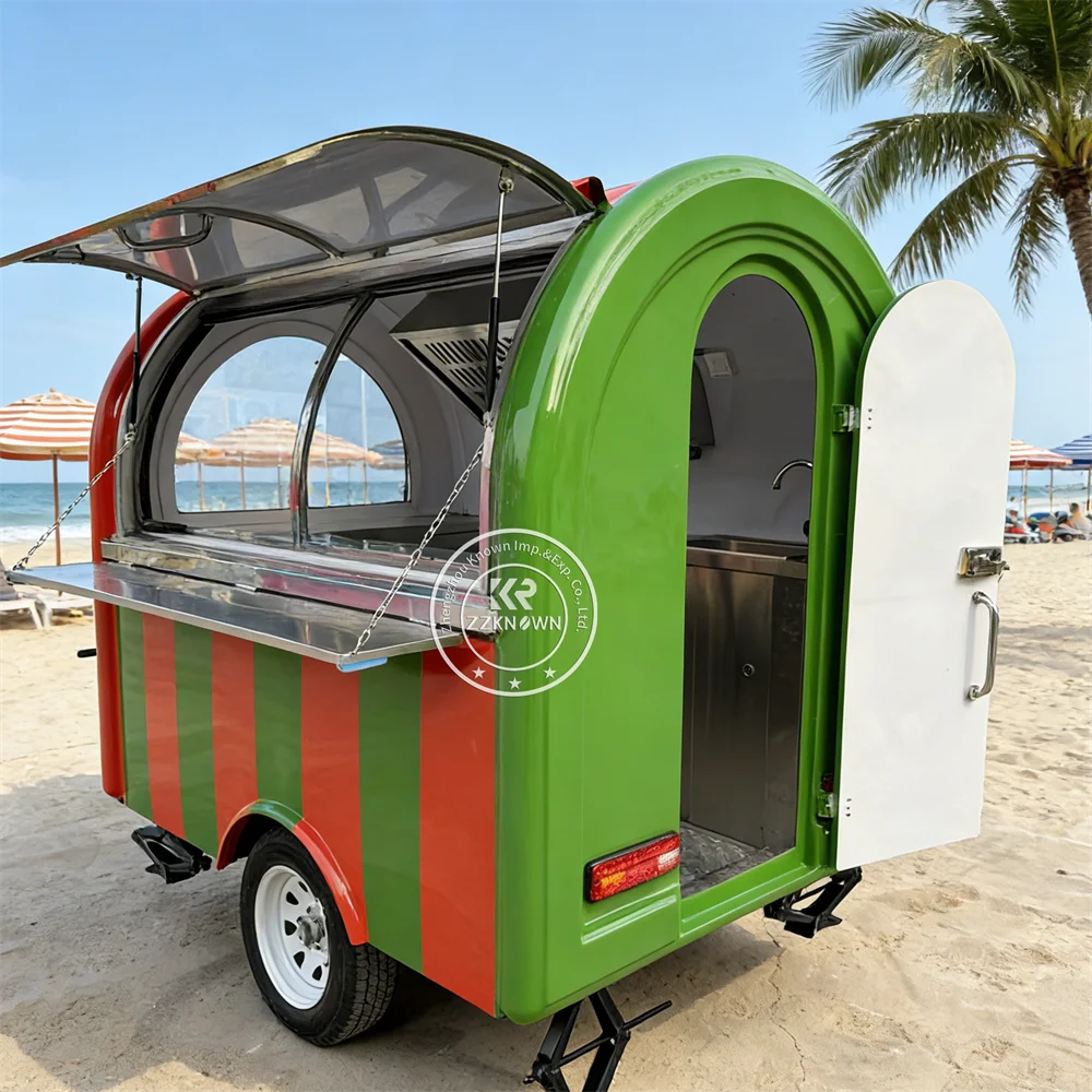 

Commercial Food Trailer Custom Food Truck Fully Equipped Catering Trailer Truck For Mobile Catering