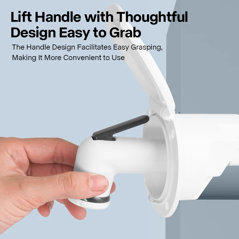 Marine Outboard Shower Head Kit Built In/Retractable Transom-Mounted Boat Shower