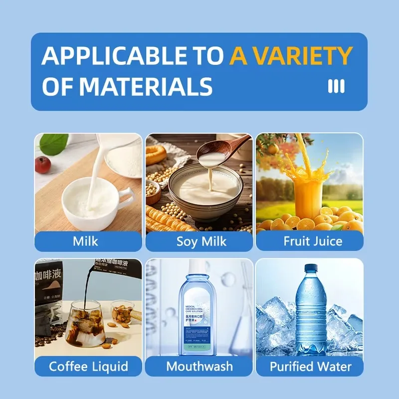 Automatic Soup Milk Juice Beverage Water Oil Mouthwash Liquid Plastic Bag Filling Packing Packaging Machine