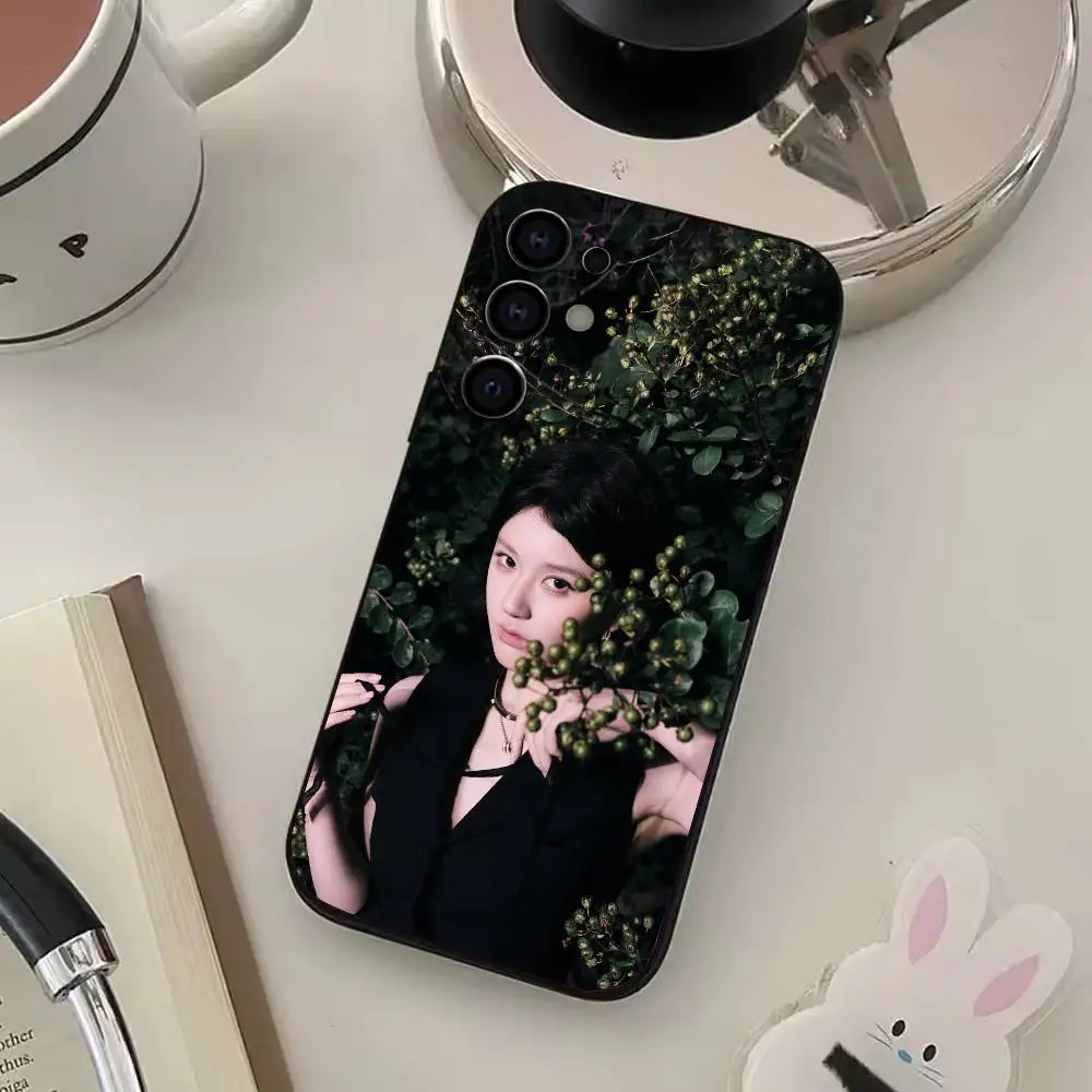 Custodia per telefono lusi Rosy Zhao per Samsung S25, S24, S21, S22, S23, S30, Ultra, S20, Plus, Fe, Lite, Cover morbida nera