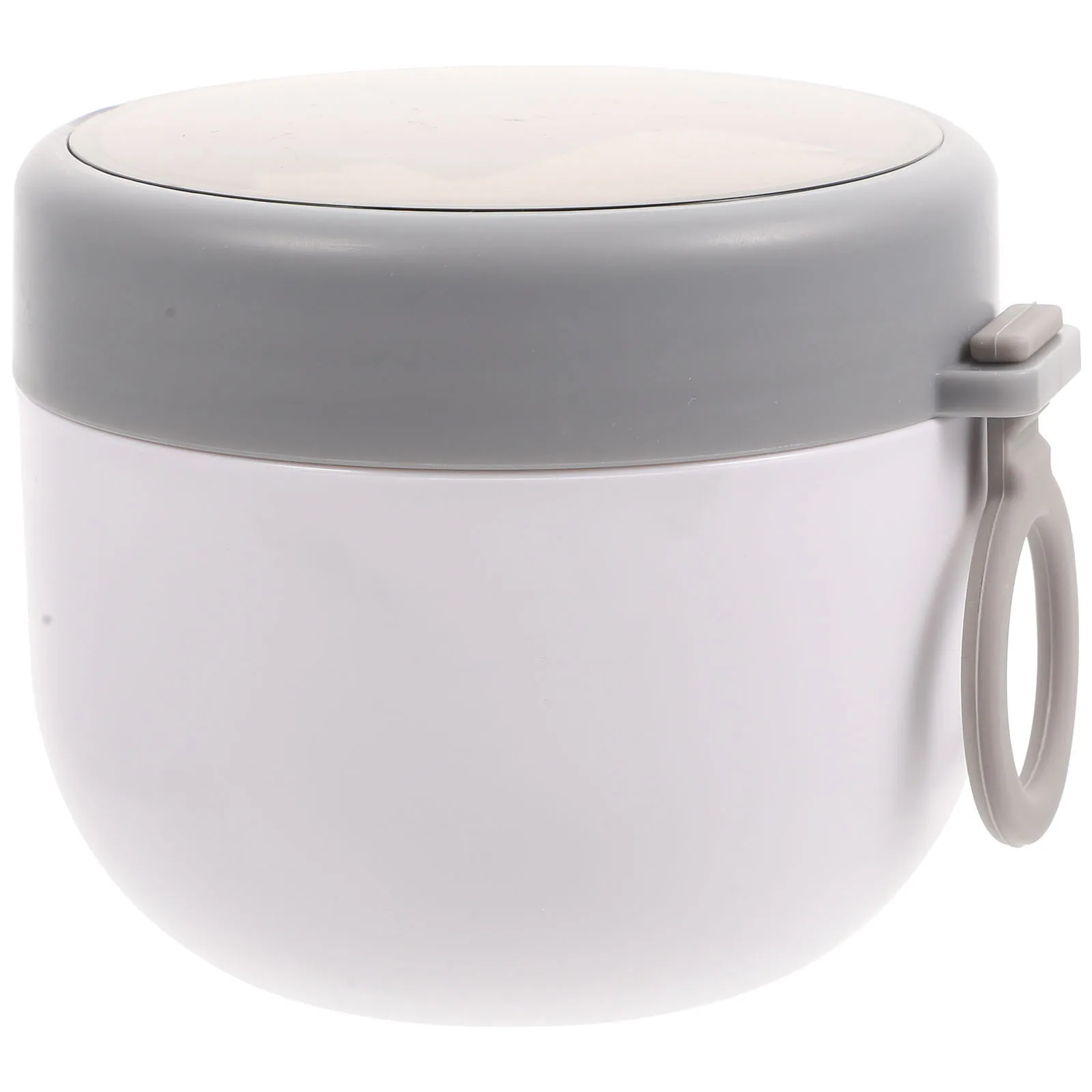 

Stainless Steel Oatmeal Cup Breakfast Mug Leakproof Food Container Portable Soup Cup for Travel Home Use Microwavable