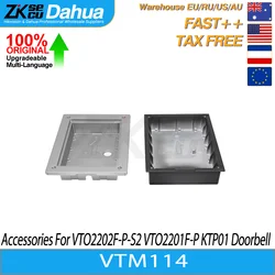 Dahua Original VTM114 Unterputzbox DH Video-Gegensprechanlage Wandhalterung Zubehör für VTO2202F-P-S2 VTO2201F-P KTP01 Türklingel