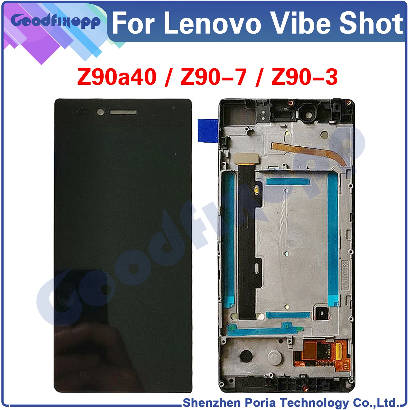 

For Lenovo Vibe Shot Z90 Z90a40 Z90-7 LCD Display Touch Screen Digitizer Assembly For Lenovo Vibe Max Screen Replacement