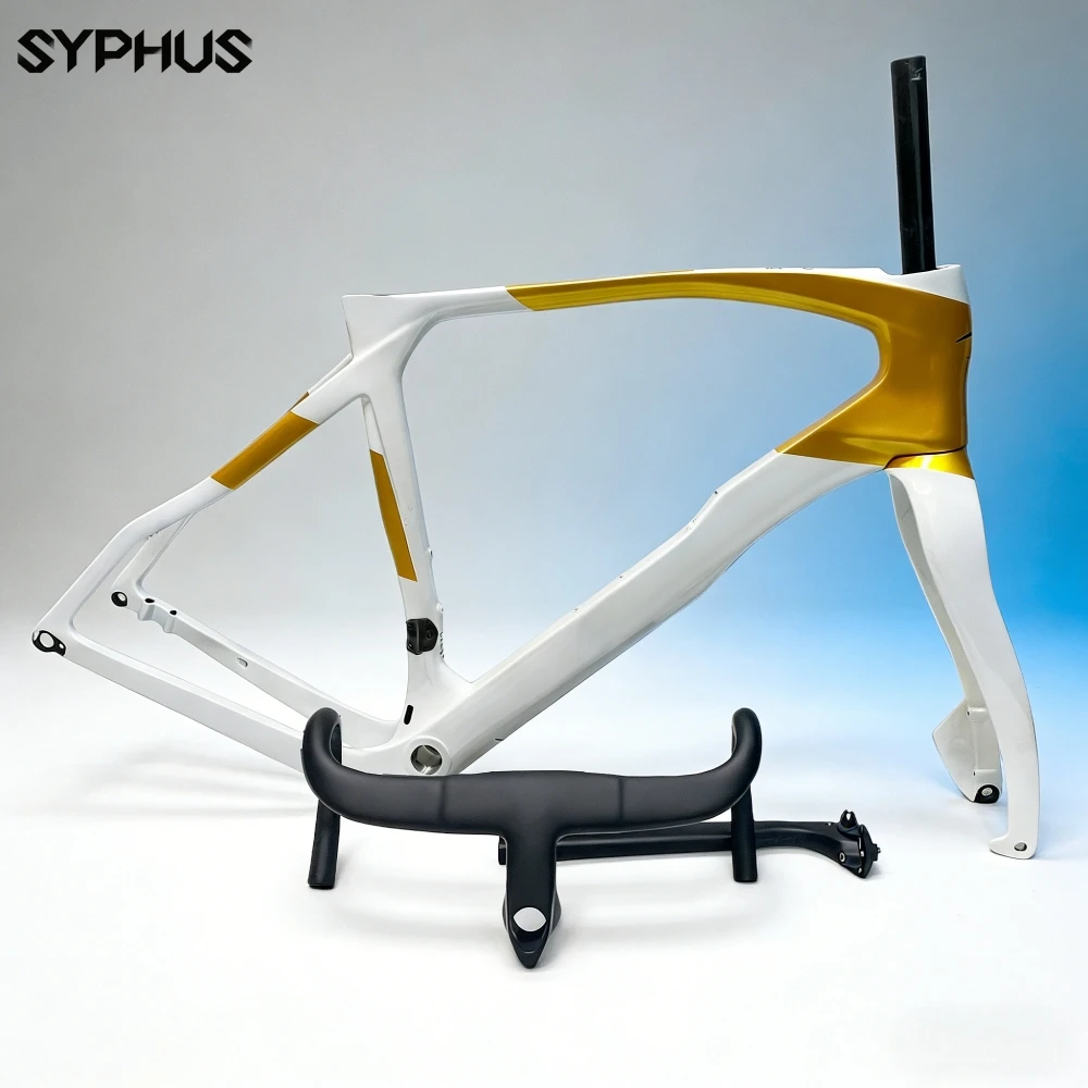 Syphus T1100 bicicleta de grava de carbono 700C freno de disco cuadro de bicicleta de carretera cuadro de grava de ciclocross de carretera bicicleta de carretera de grava