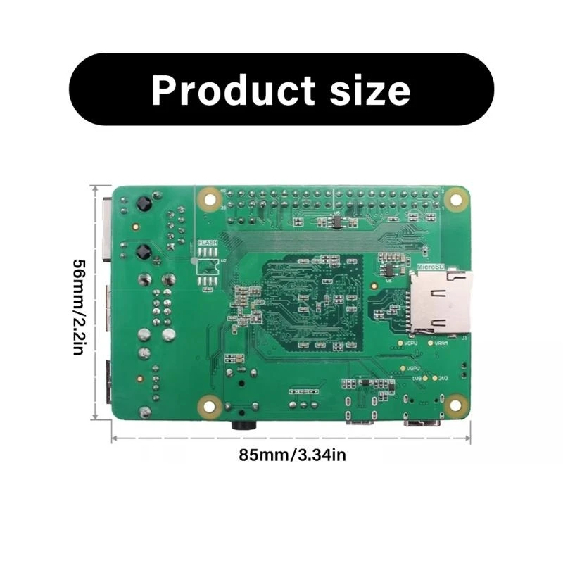 voor Linux Development Board USB3.0 Ethernet Uitbreidbare opslag voor Walnut Pi1b Best Sale