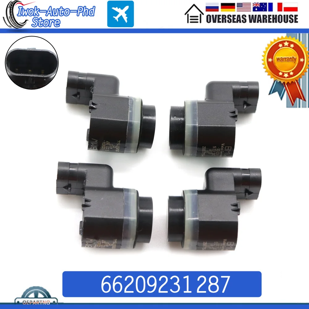 

4 шт./партия 66209231287 новый датчик парковки PDC для BMW 5er E60 E61 X3 X5 X6 E83 E70 E71 66209233037 9139868