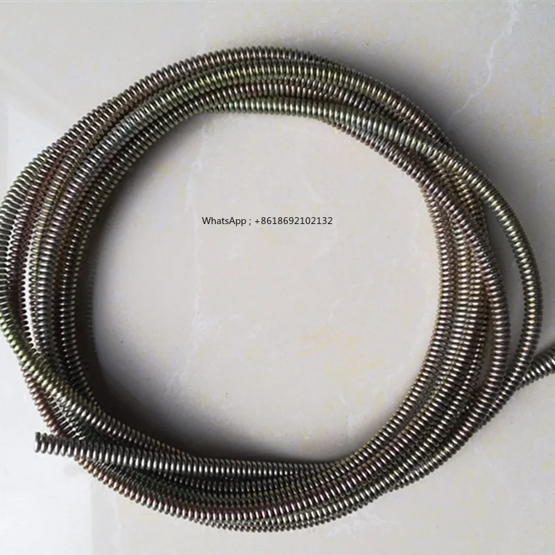 Pipeline Dredging Wire Spring 8mm Electric Sewer Dredger Spring 8mm Dredging Machine Soft Spring 8mm 5 Meters Soft Shaft