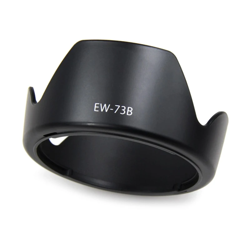Bayonet Camera Lens Shade EW-73B Lens Hood for 60D 70D 600D 17-85 18-135 Lens Cover Replacement