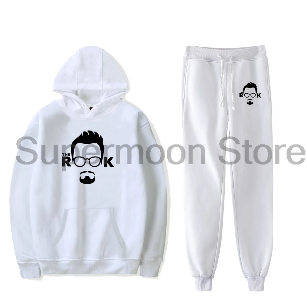 Levy Rozman Gothamchess The Rook Hoodies Jogger Calças Conjunto de duas peças Moletons + Calças de moletom Mulheres Homens Conjuntos de roupas