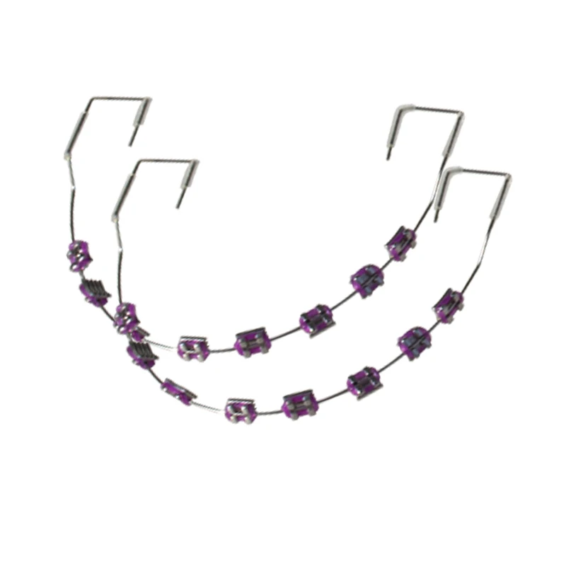 تقويم أزياء الأسنان، الأقواس الملونة، والإكسسوارات الزخرفية، والألوان الكاملة، والأقواس للأسنان، وزخارف الأسنان #5