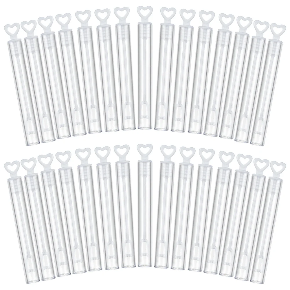 30 bottiglie d'acqua a bolle vuote, bacchette a bolle vuote, forniture di ricarica fai-da-te per bambini, feste di compleanno, parco giochi in spiaggia, divertimento