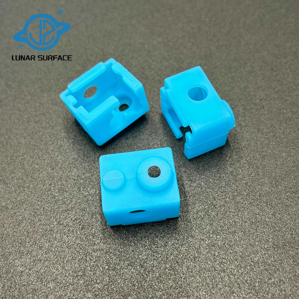 LS-3D Printer Part 3/5/10PCS E3D V6  Silicone Socks Heated Block Silicone Cover For Reprap 3D Printer Heated Block