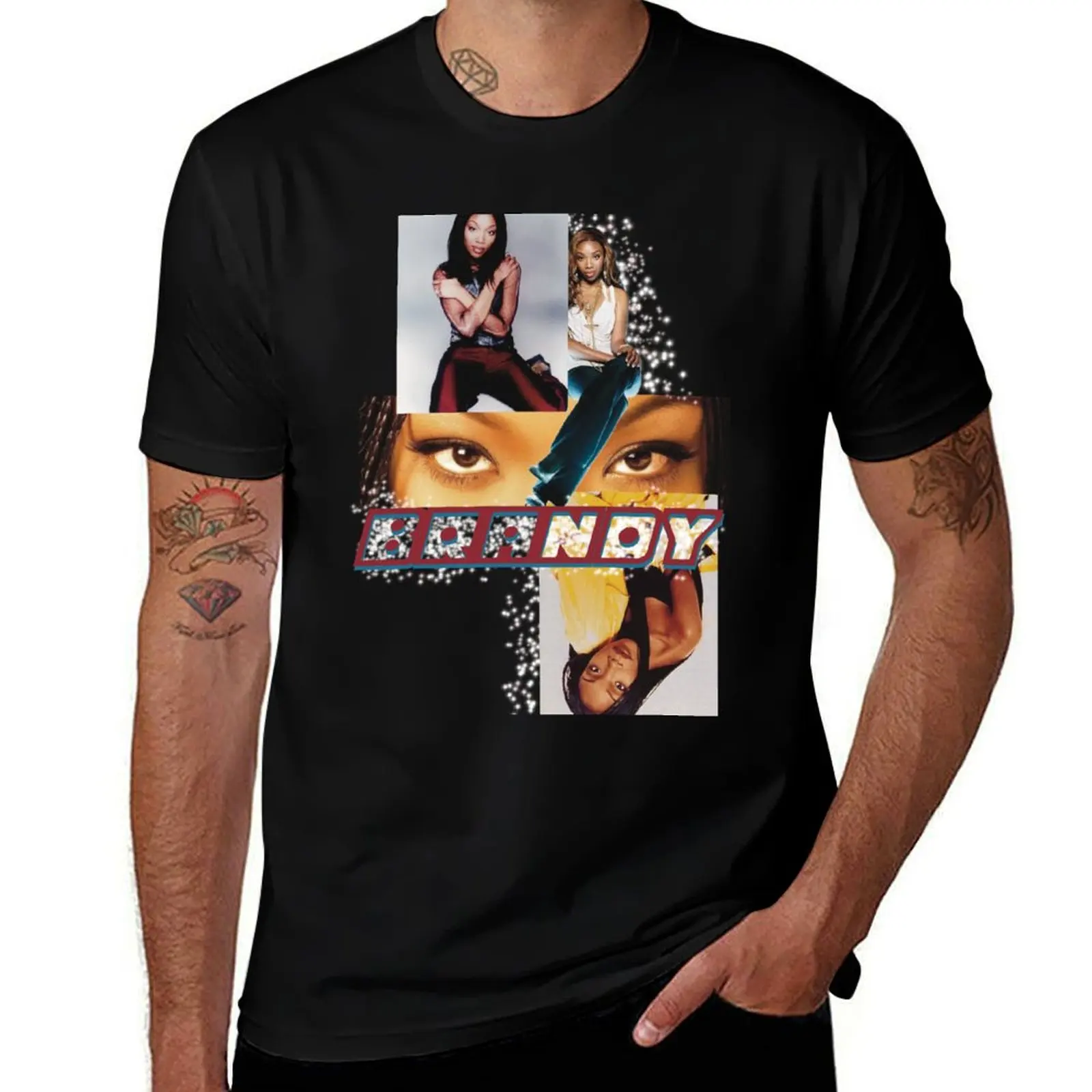 

Brandy T-Shirt korean fashion funny meme t-shirts graphic t shirt vintage shirts graphic Men's cotton t-shirt