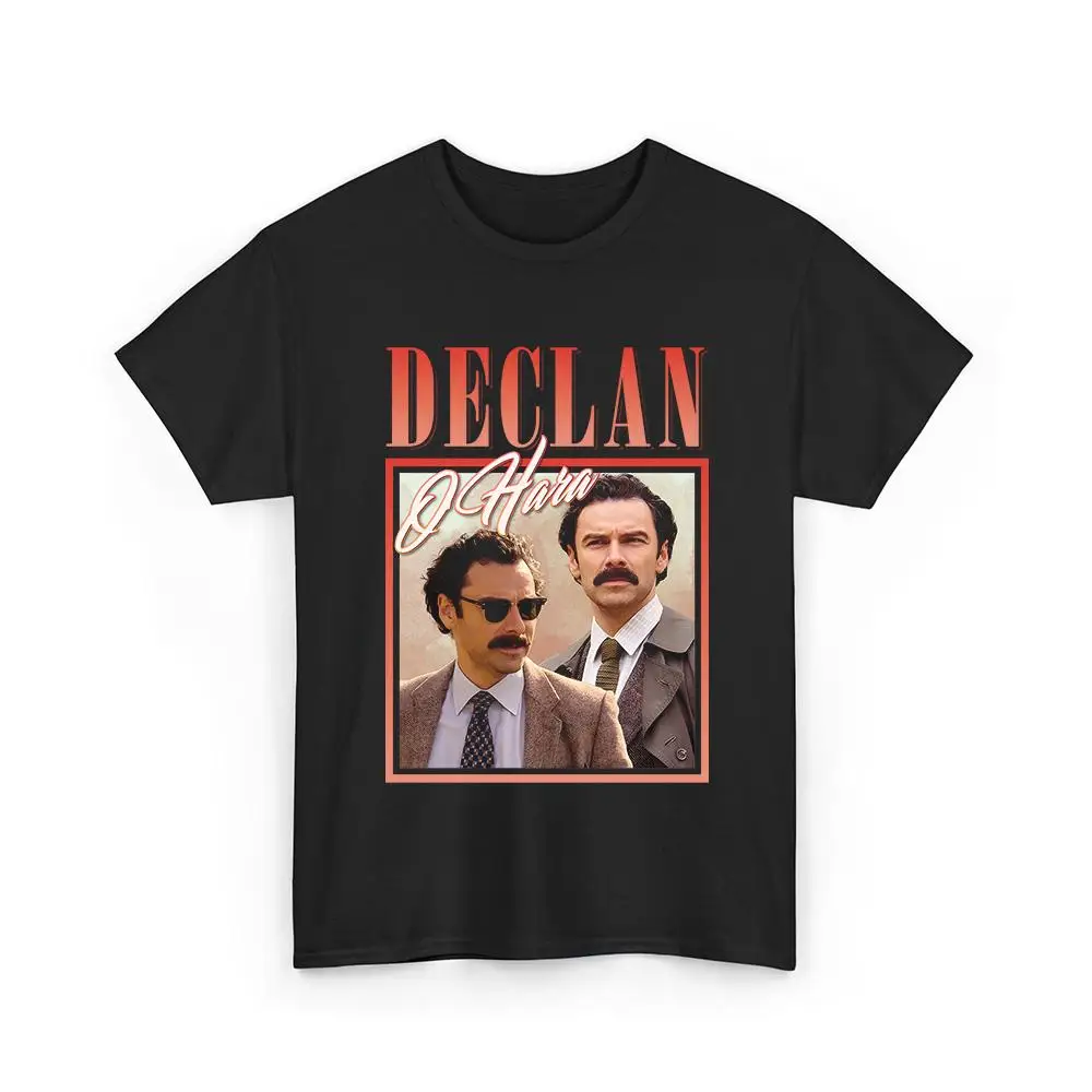 Declan O'Hara Vintage Tee Shirt, T-shirt, Aidan Turner As Declan O'Hara Rivals Tshirt
