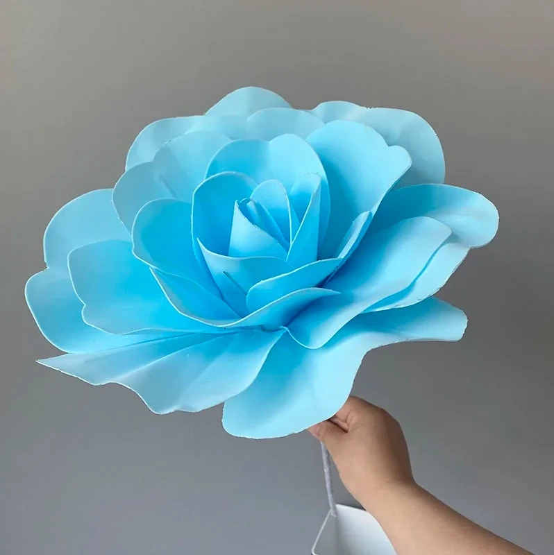 PE Foam Flower Artificial Flower Large Set Background Decoration Wedding Decoration Stage Props DIY Home Decoration