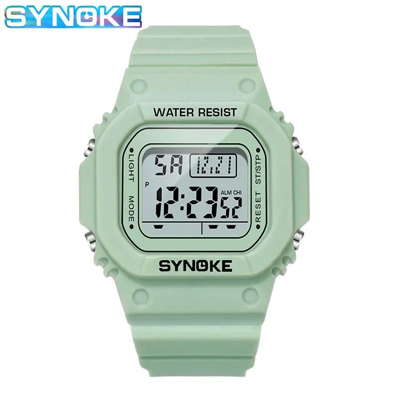 SYNOKE Multifunction Sport Watch Men Fishing Digital Watches Men\'s Wristwatch Fashion Retro Male Clock reloj hombre Dropshipping