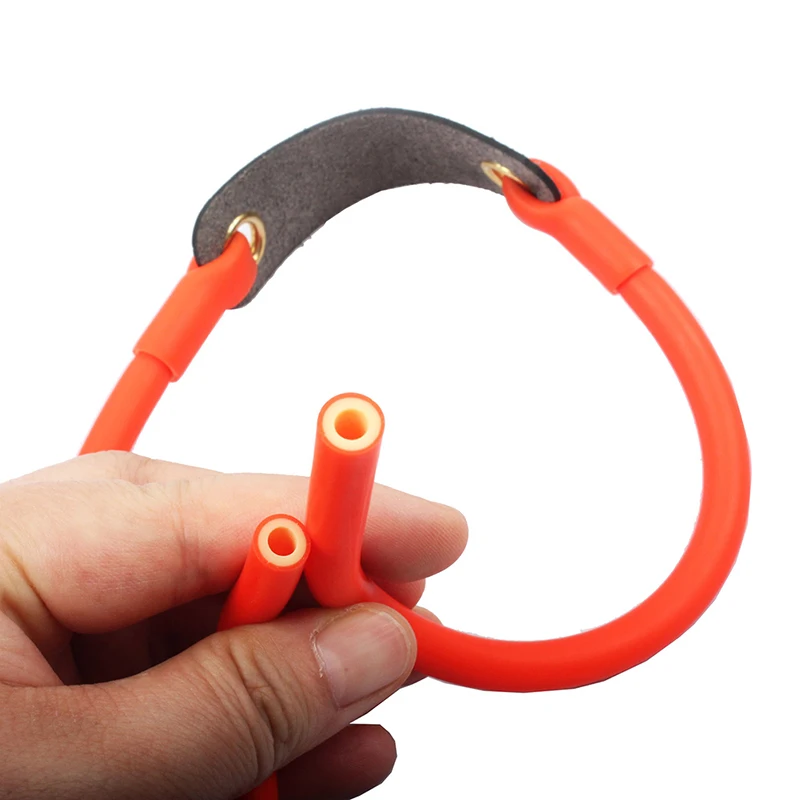 Elastic Rubber Band For Hunting Catapults Rubber Tube Bow Band Part Powerful Fitness Bungee Equipment Tools view 3