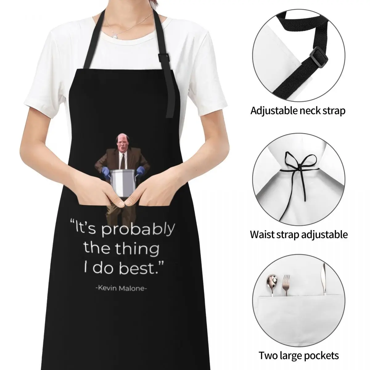 It's probably the thing I do best - Kevin's Famous Chili - The Office Apron Kitchen Tools Accessories christmas Apron