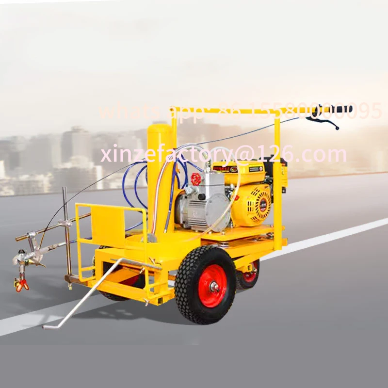

Customizable Thermoplastic Coating Machine Automatic Road Painting High Efficiency Hand Push