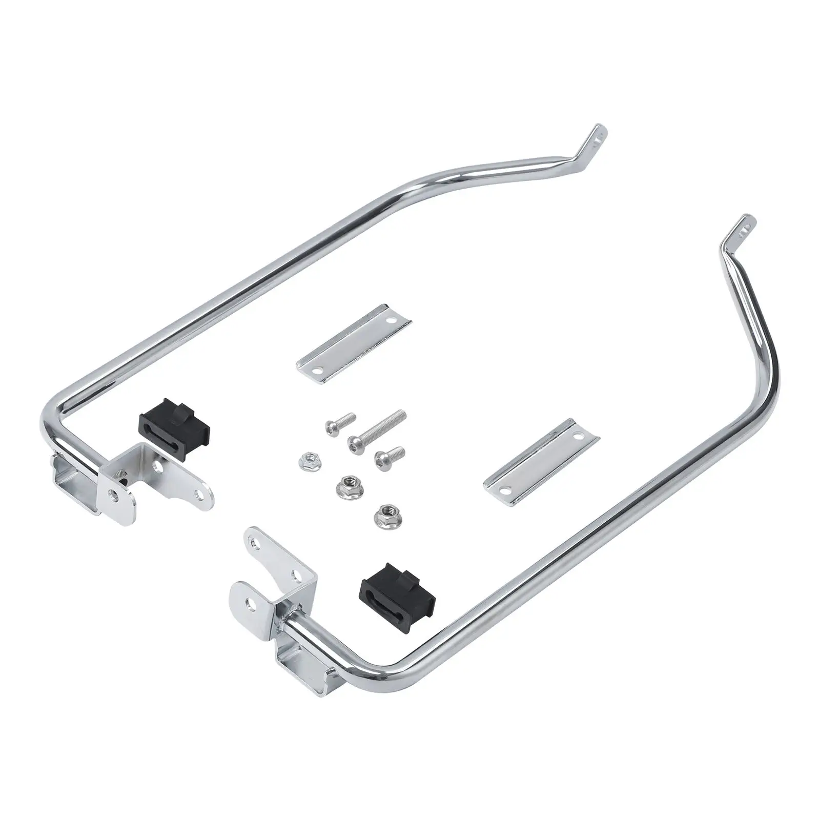 Motorcycle Saddlebags Support Bracket Kit For Harley Touring Street Road Glide Electra Glide 2014-2024