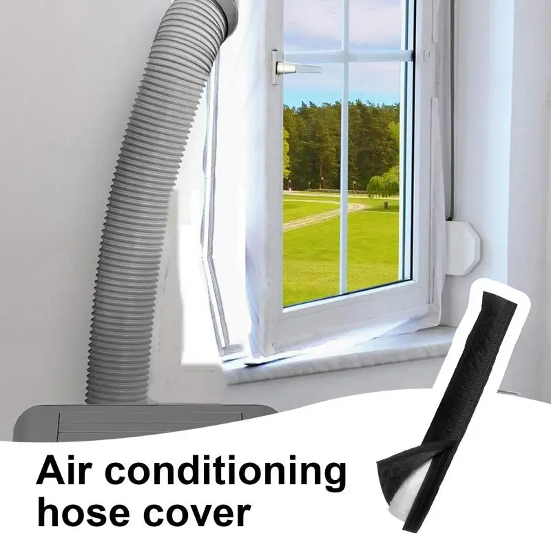 Portable Air Conditioner Hose Cover Wrap Insulated AC Hose Cover Universal Fit Both 5 and 5.9 inch Diameter Exhaust Duct Vent