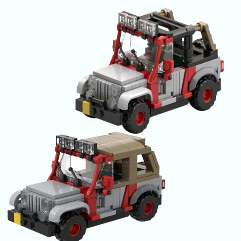 Spot MOC-48461 piccole particelle assemblate blocchi di costruzione per auto ornamenti assemblati giocattoli regalo fai da te giocattoli di trasporto per ragazzi