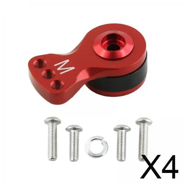 

RC Crawler Aluminum Alloy Servo Arm Three Row Holes Adjustable Parts for 1/10 Scale Car Helicopter Boat