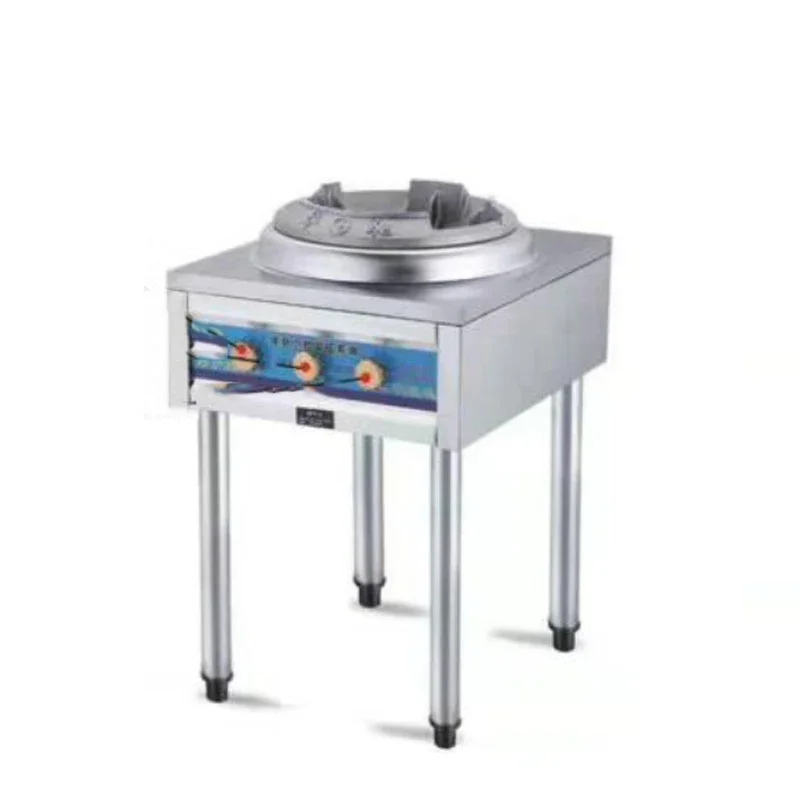 

With Valve Frying Stove Stainless Steel Commercial Gas Liquefied Gas Single Stove Portable Wok Gas Stove