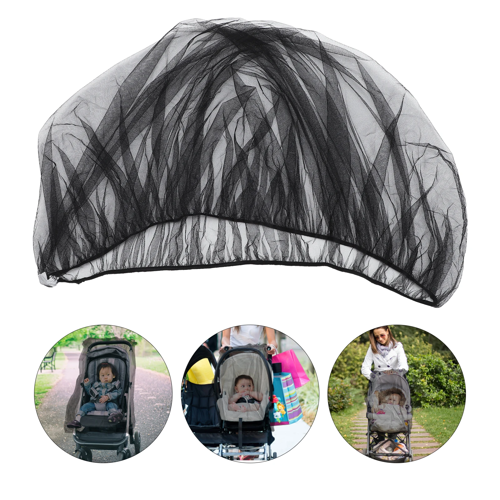 

Infant stroller net Stroller net cradle mesh pram cover， Net