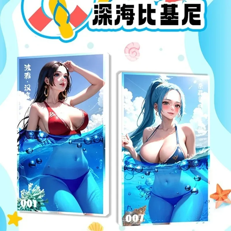 ألعاب أنيمي قطعة واحدة بطاقة ألوان عشوائية كروز كرنفال سلسلة لعبة الأسرة مضحك الترفيه مجلس بطاقة الألعاب هدية صندوق لعبة