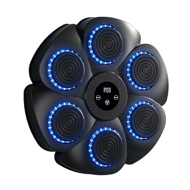 2026 Factory Direct New Design Box Package Gym Home Smart Electronic Boxing Pad Lights Music Boxing Machinepromote Sales
