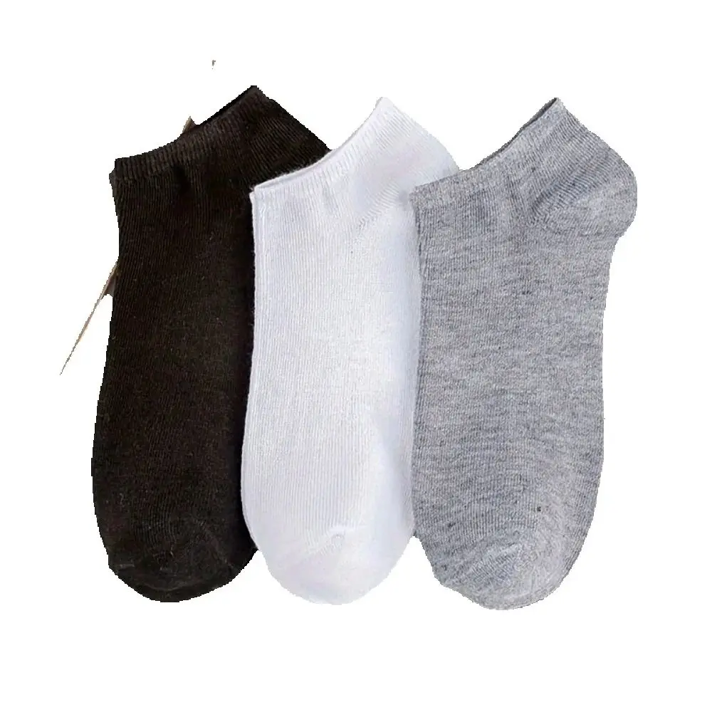 Lot de 5/10 paires de chaussettes unisexes confortables pour tous, respirantes et légères – idéales pour le sport et le quotidien.