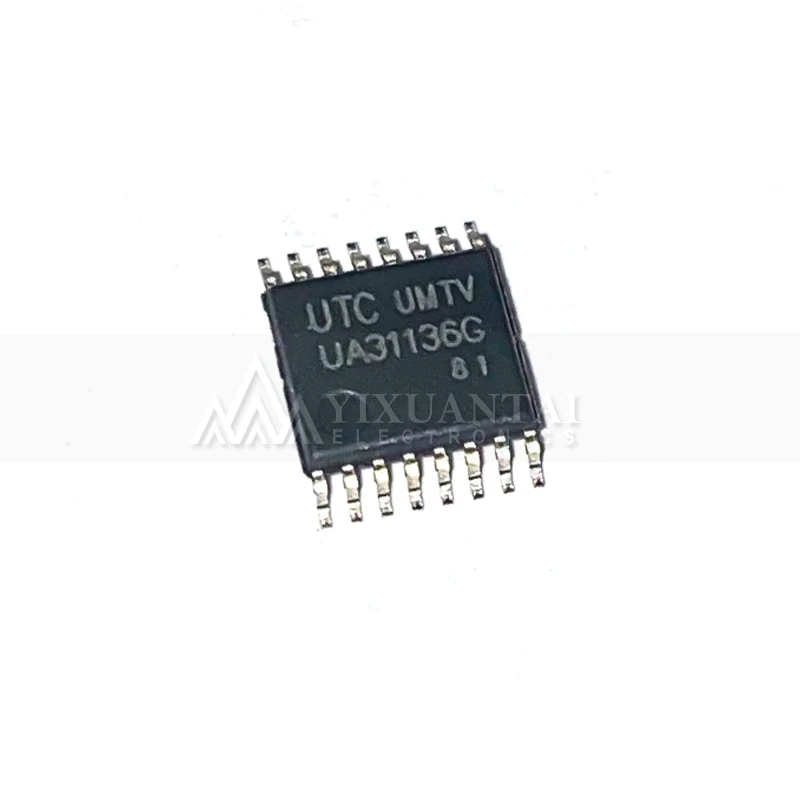 10PCS/LOT NEW Original UA31136G-P16-R TSSOP16 UA31136G-P16 Marking: UA31136G UA31136