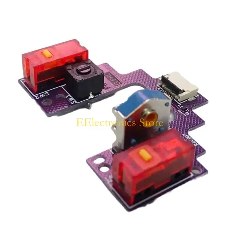 B03C Microswitch PCB Button Board for GPro Wireless Mouse Motherboard with Dustproof Mouse Encoders Decoders