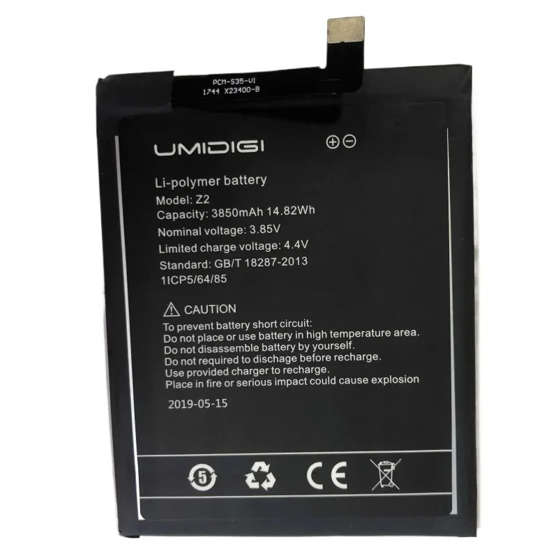 3850mAh 3.8v New Phone Battery For UMI Umidigi Z2 In Stock