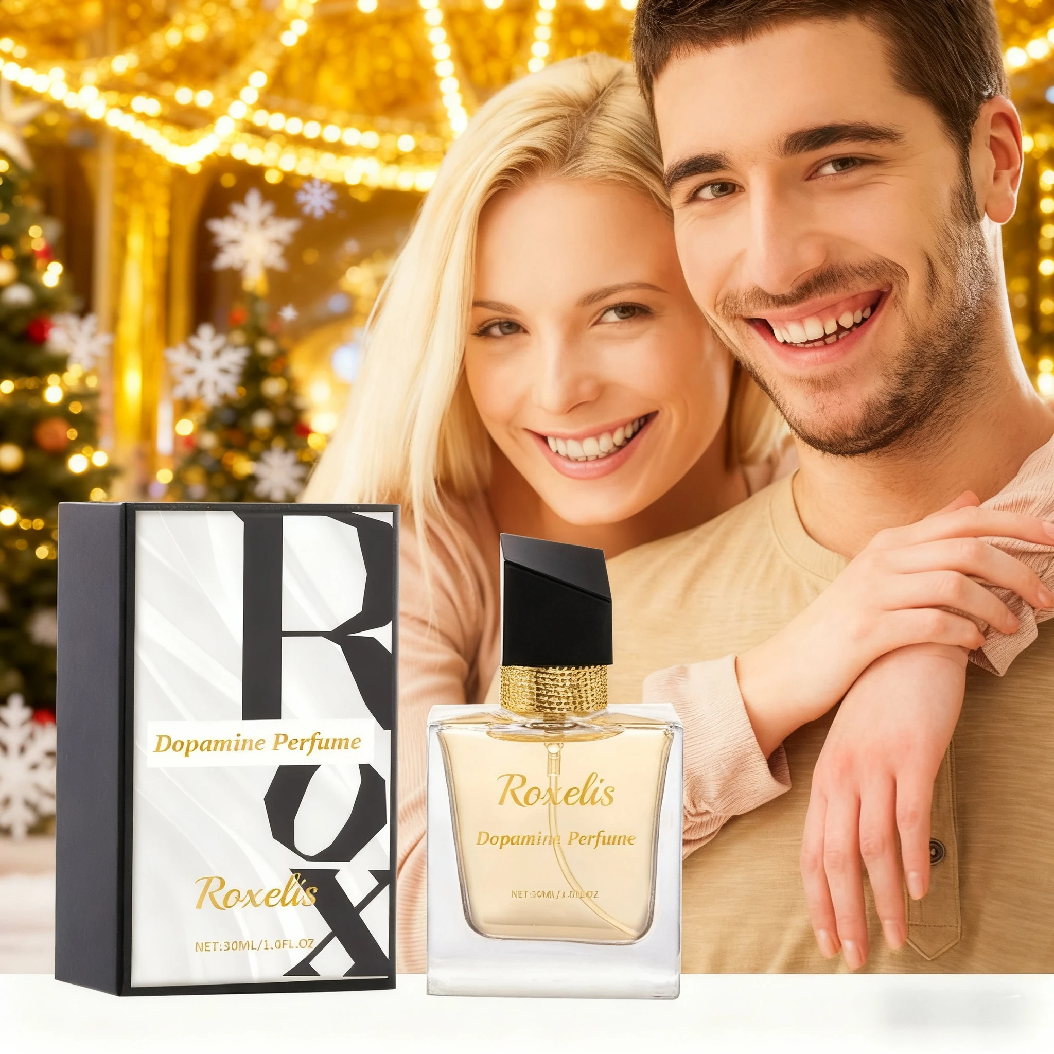 

Рождественский оранжевый парфюм с дофамином, естественно свежий, легкий аромат, который выжить, оставляющий аромат для ушей, идеальная дата на запястье