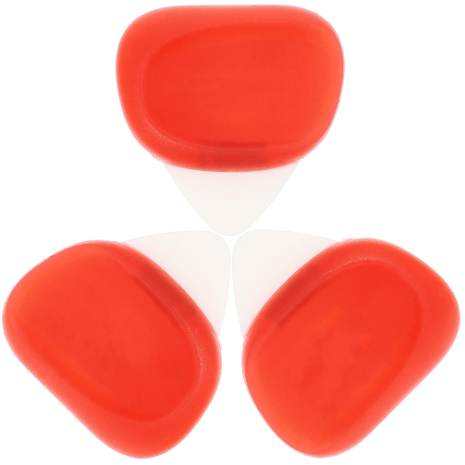 

Guitar Pick Set Silicone Plectrums Lightweight Durable Replacement Parts Ukulele Folk Guitar Accessories Stringed Picks