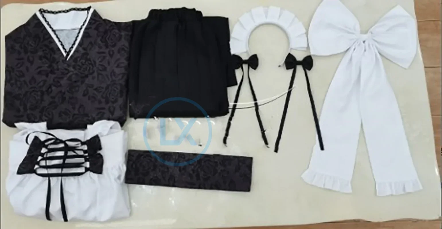 Anime Kitagawa Marin Cosplay Costume Elegant Maid Kimono Activity Party Role Play Clothing Custom-Made