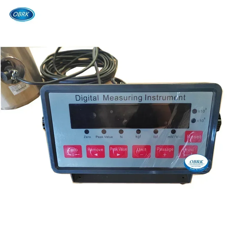 2000KN Load Cell And Digital Reader Compression Testing Machine Calibration Load Cell With Digital Display