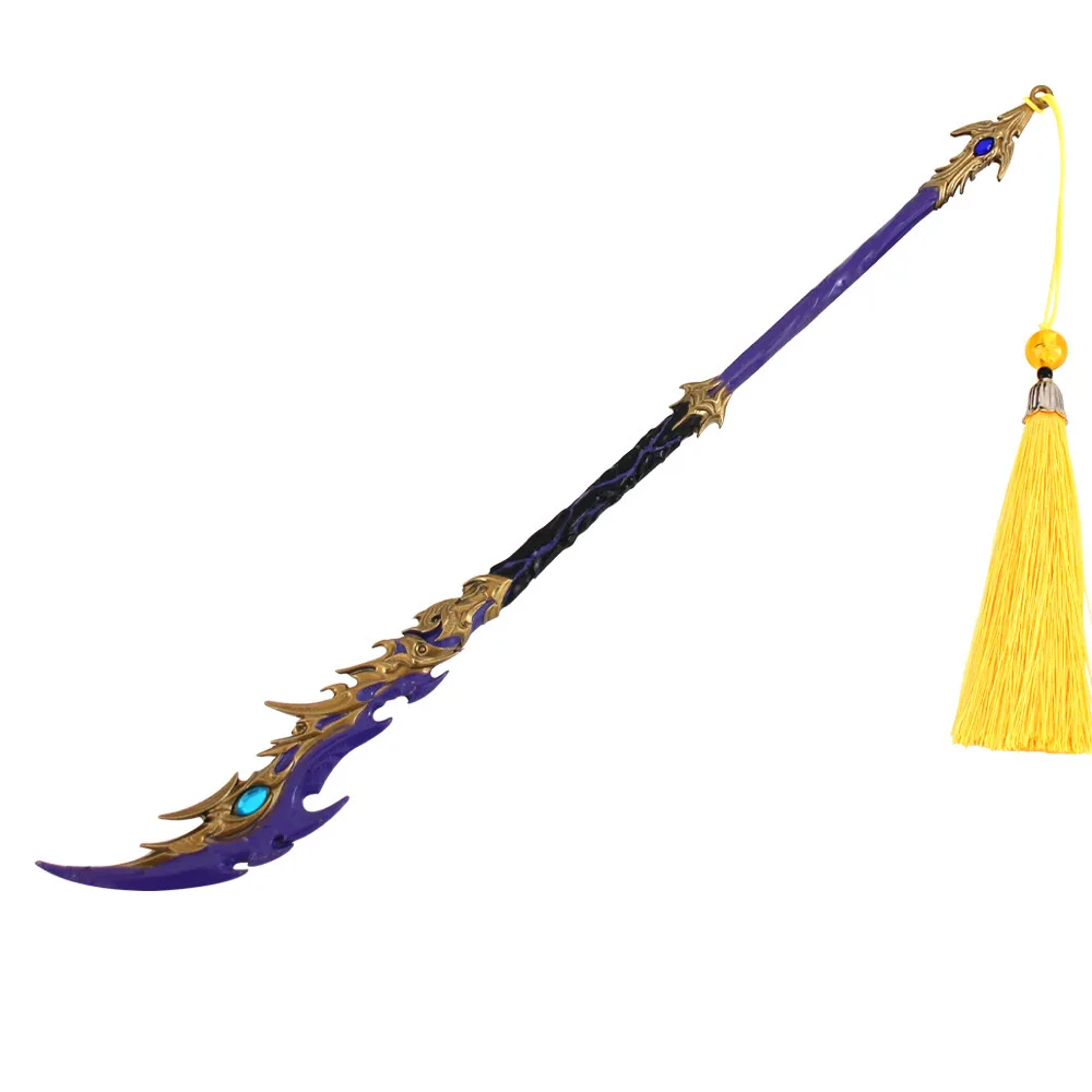 Naraka: periféricos de juego Bladepoint de 30 CM, modelo de arma artesanal de Metal, adornos de espada de escritorio coleccionables, regalos creativos, juguete seguro para niño